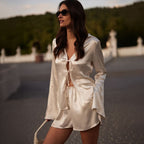 Lucía — Satin Blouse