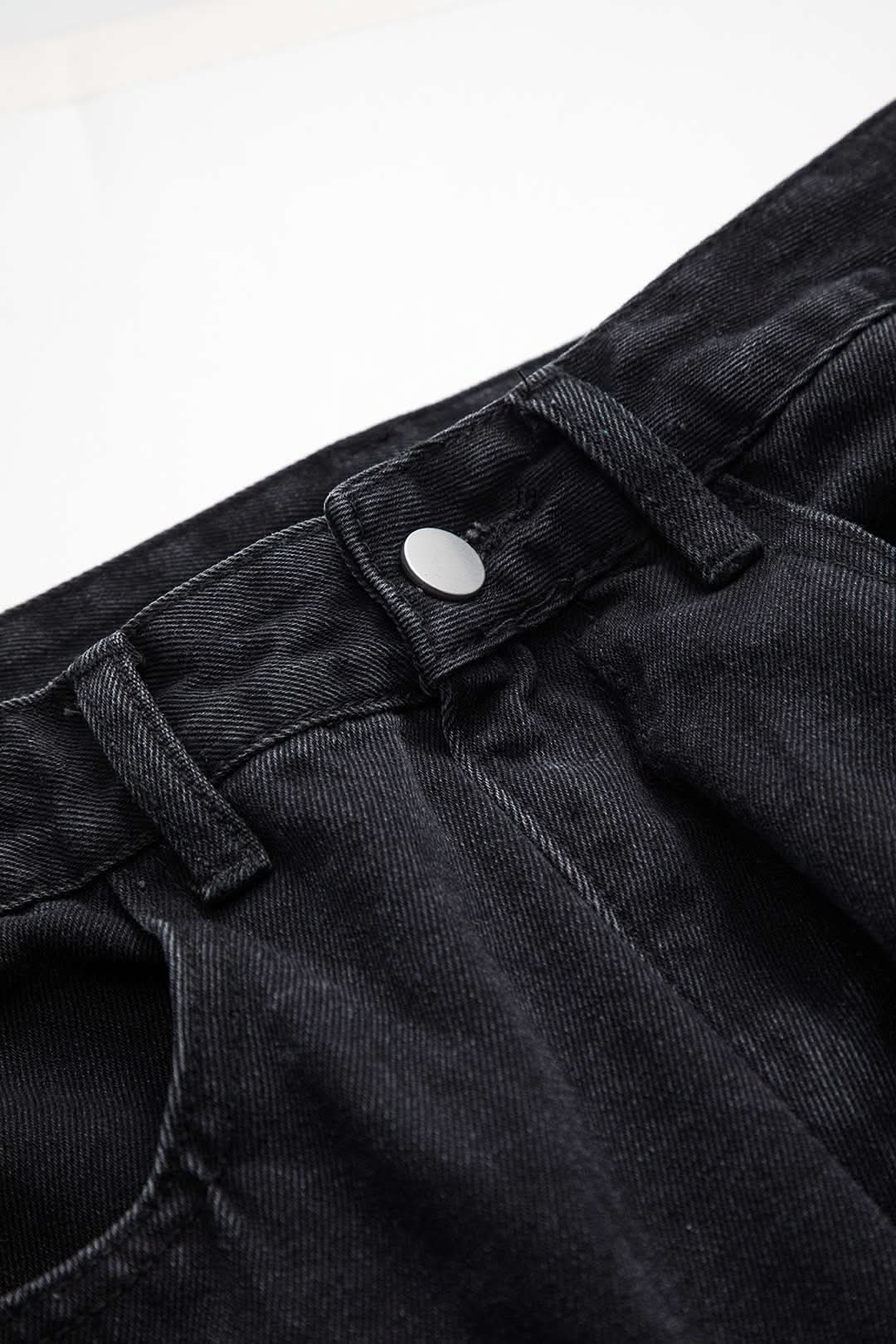 Night Ops – Wide-Leg Cargo Denim