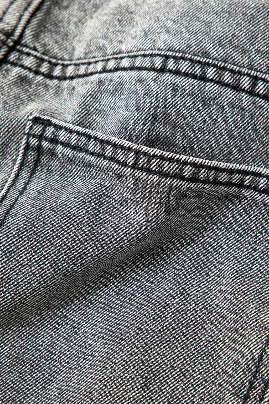 Luna Cross – Asymmetric Waist Denim