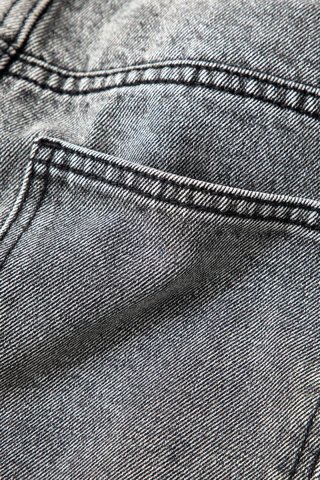 Luna Cross – Asymmetric Waist Denim