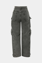 Fumo Street – Multi-Pocket Cargo Denim