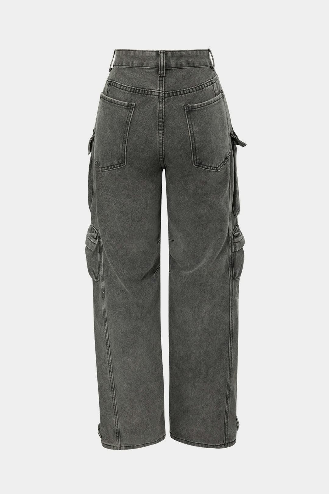 Fumo Street – Multi-Pocket Cargo Denim