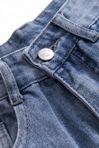 Aero Lace – Embroidered Wide-Leg Denim