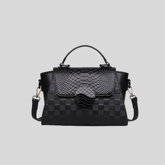 Vittoria – Crocodile-Embossed Crossbody