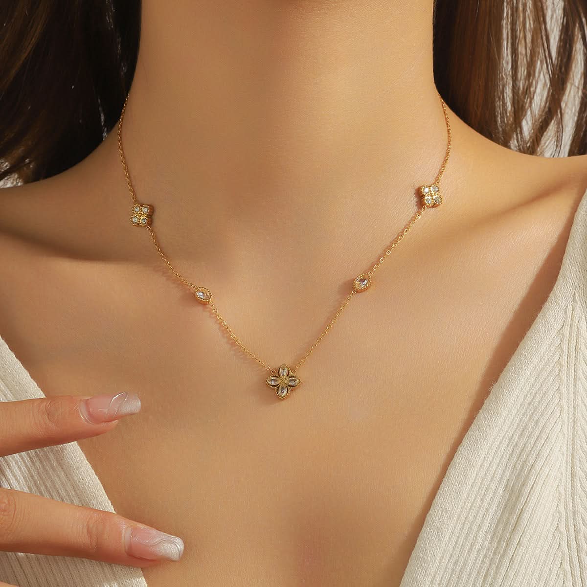 Morenalli — Fiore d’Oro - Necklace