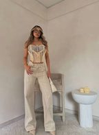 Coco Crema – Mid-Waist Jeans