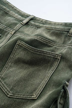 Sabbia – Y2K Multi-Pocket Cargo Denim