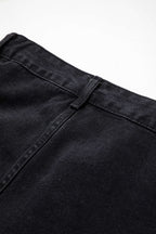 Night Ops – Wide-Leg Cargo Denim