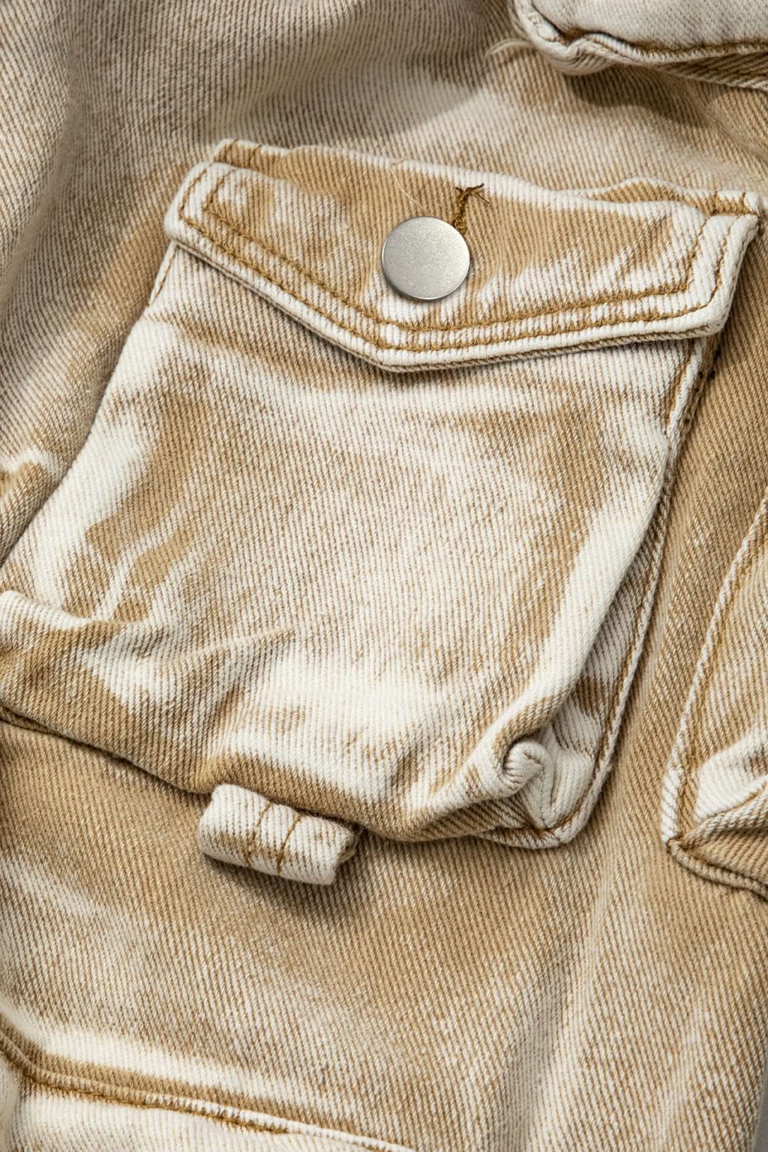 Sabbia – Y2K Multi-Pocket Cargo Denim