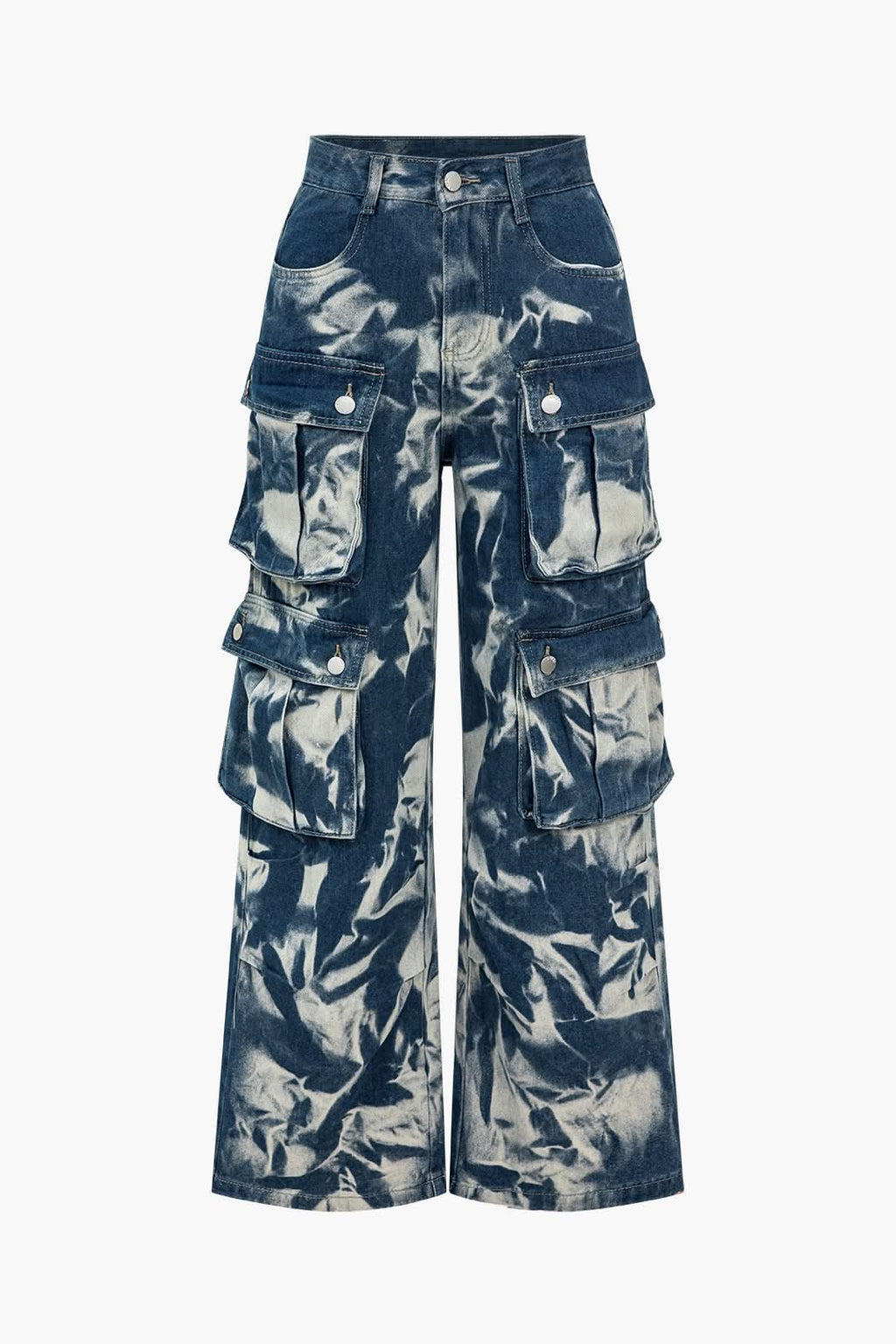 Marea Dye – Tie-Dye Cargo Jeans