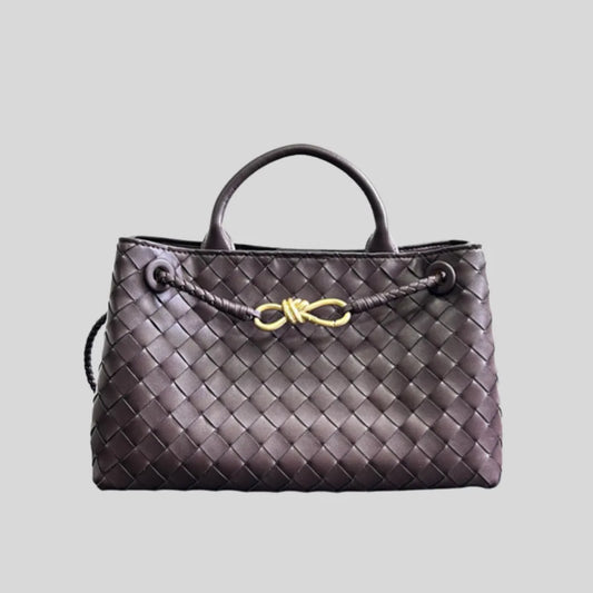 Francesca – Woven Leather Crossbody