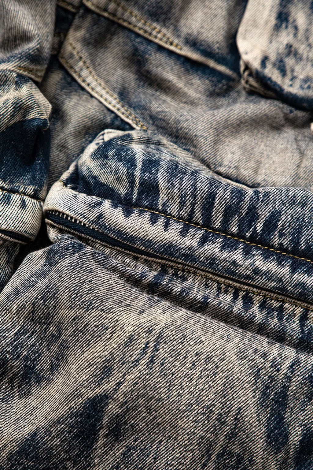 Sabbia – Y2K Multi-Pocket Cargo Denim