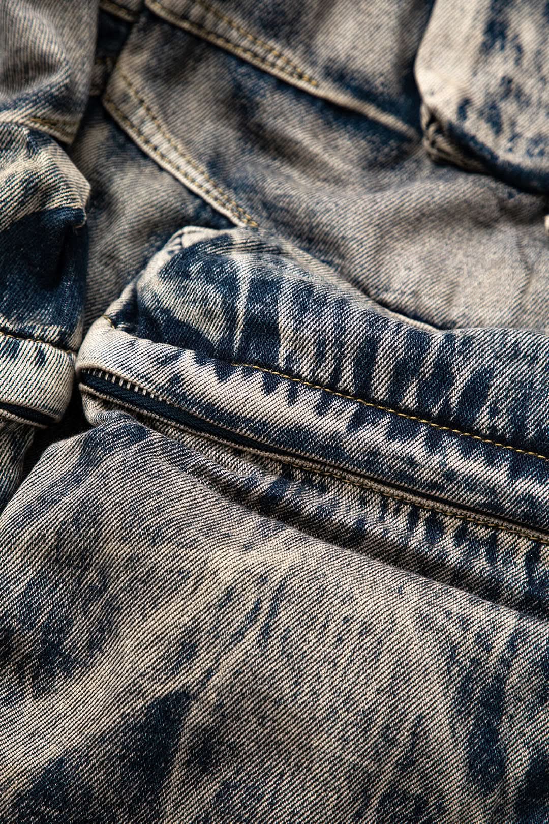 Sabbia – Y2K Multi-Pocket Cargo Denim