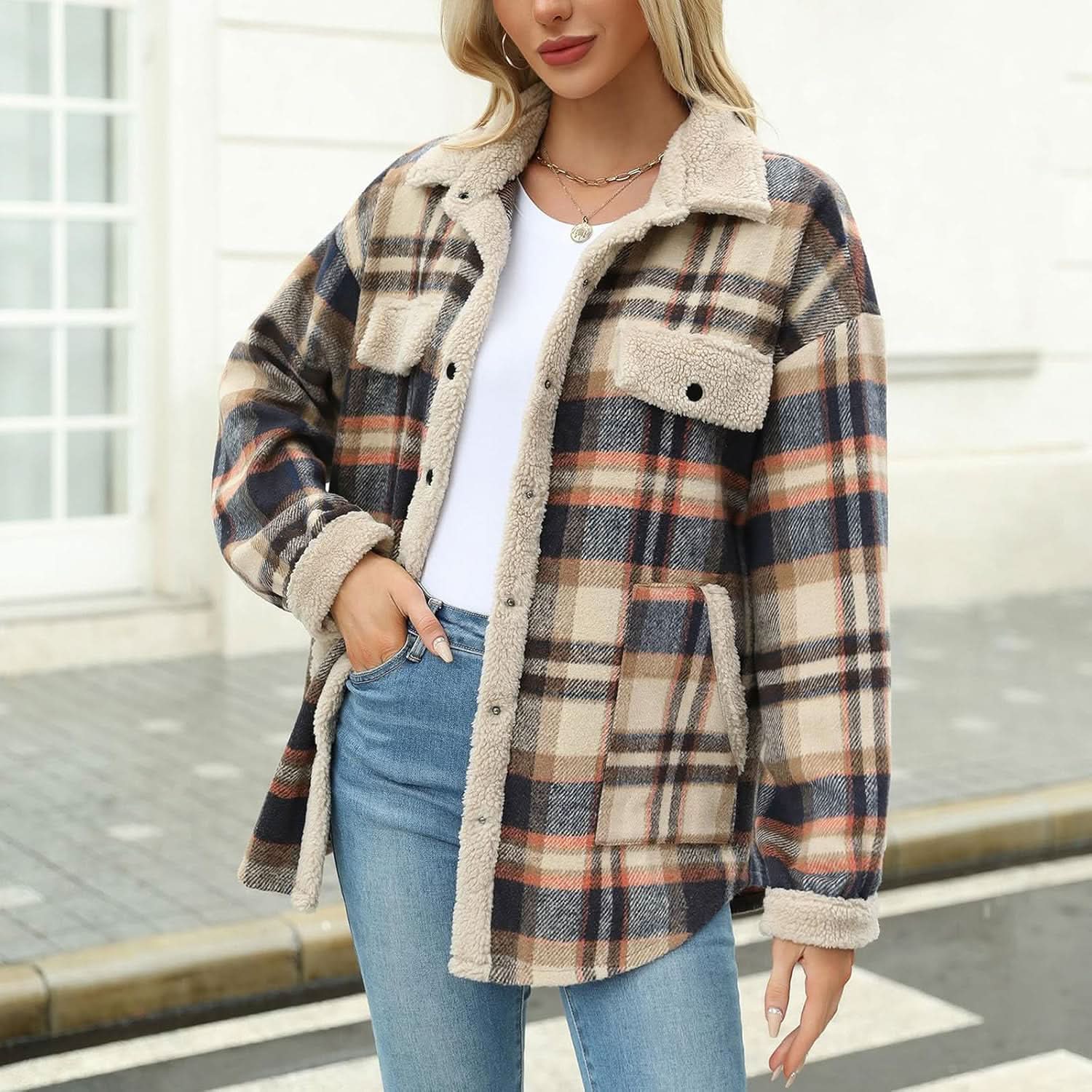 Plaid Cozy Shacket
