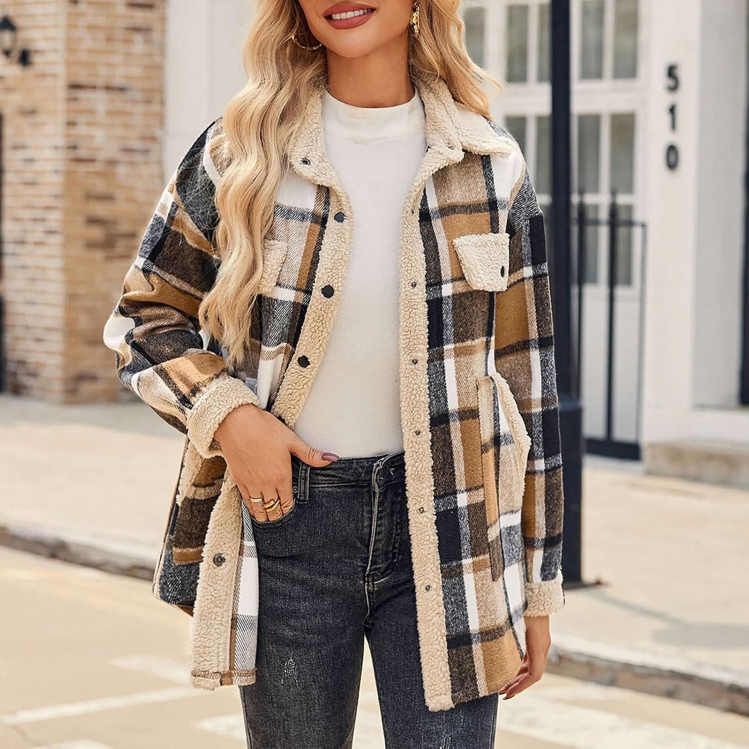 Plaid Cozy Shacket