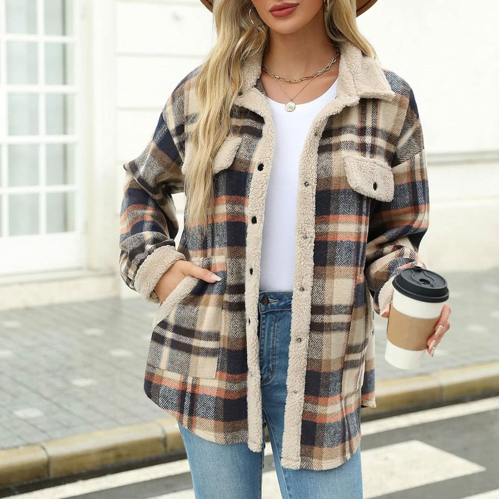 Plaid Cozy Shacket