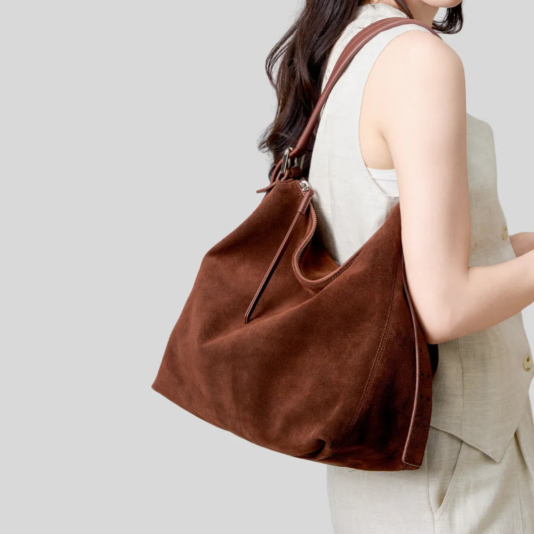 Adriana – Padded Leather Tote