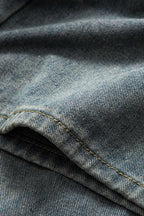 Onda Scura – Distressed Cut-Out Denim