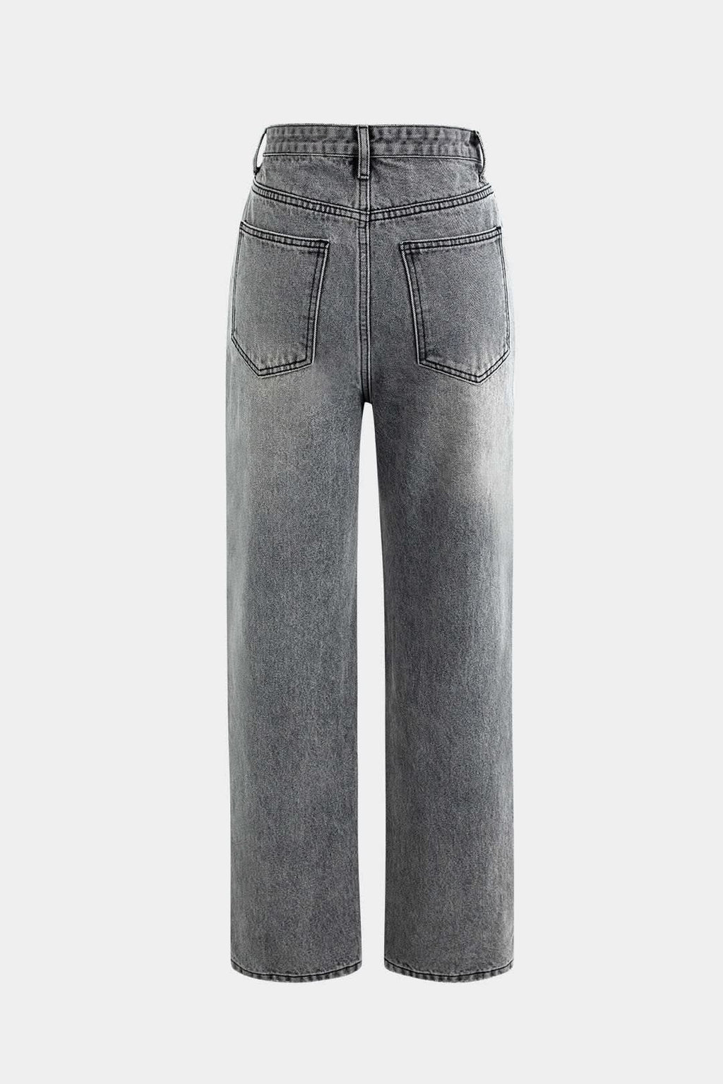 Luna Cross – Asymmetric Waist Denim