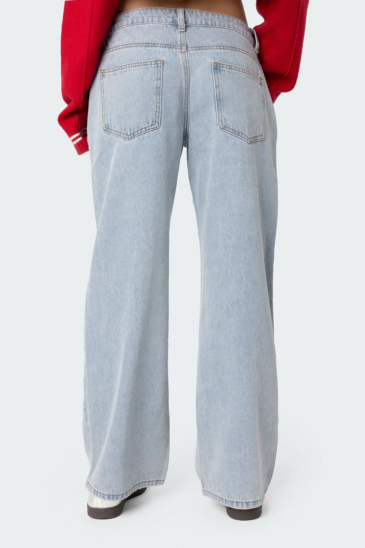 Lowkey Blue – Low Rise Jeans