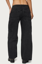 Rebel Stitch – Low Rise Carpenter Jeans