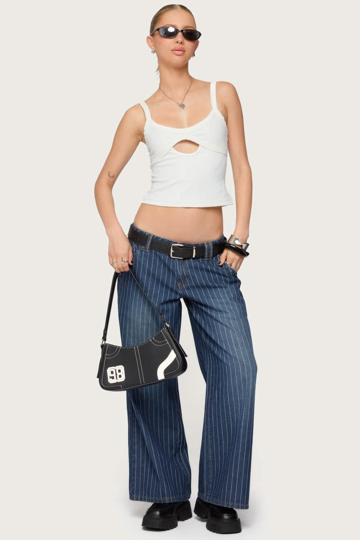 Pin Me – Low Rise Jeans