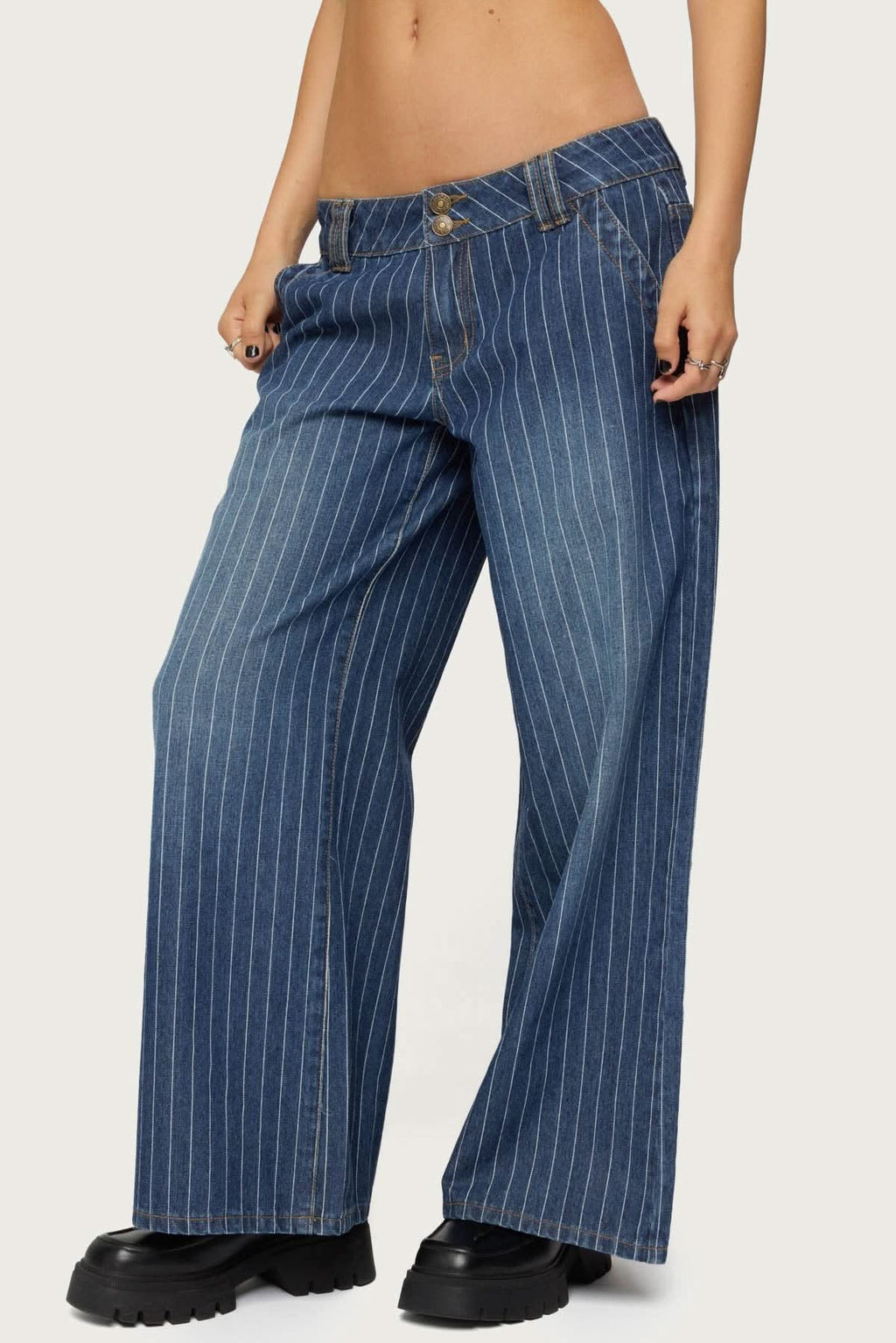 Pin Me – Low Rise Jeans