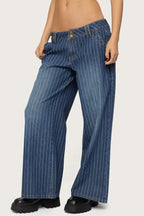 Pin Me – Low Rise Jeans