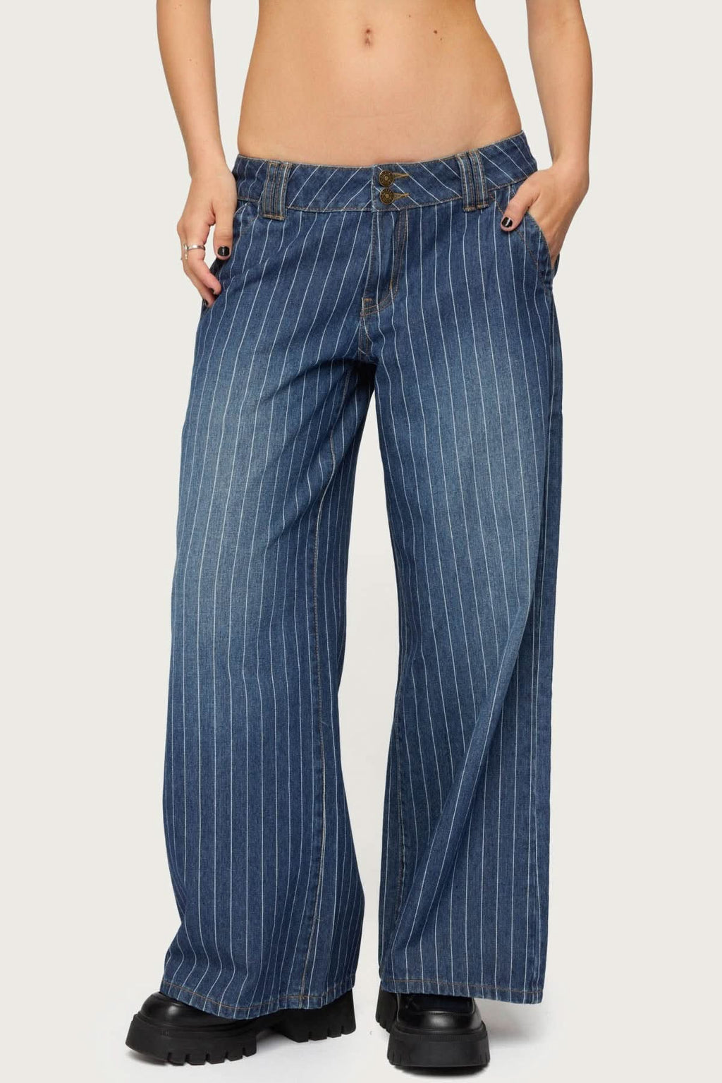 Pin Me – Low Rise Jeans