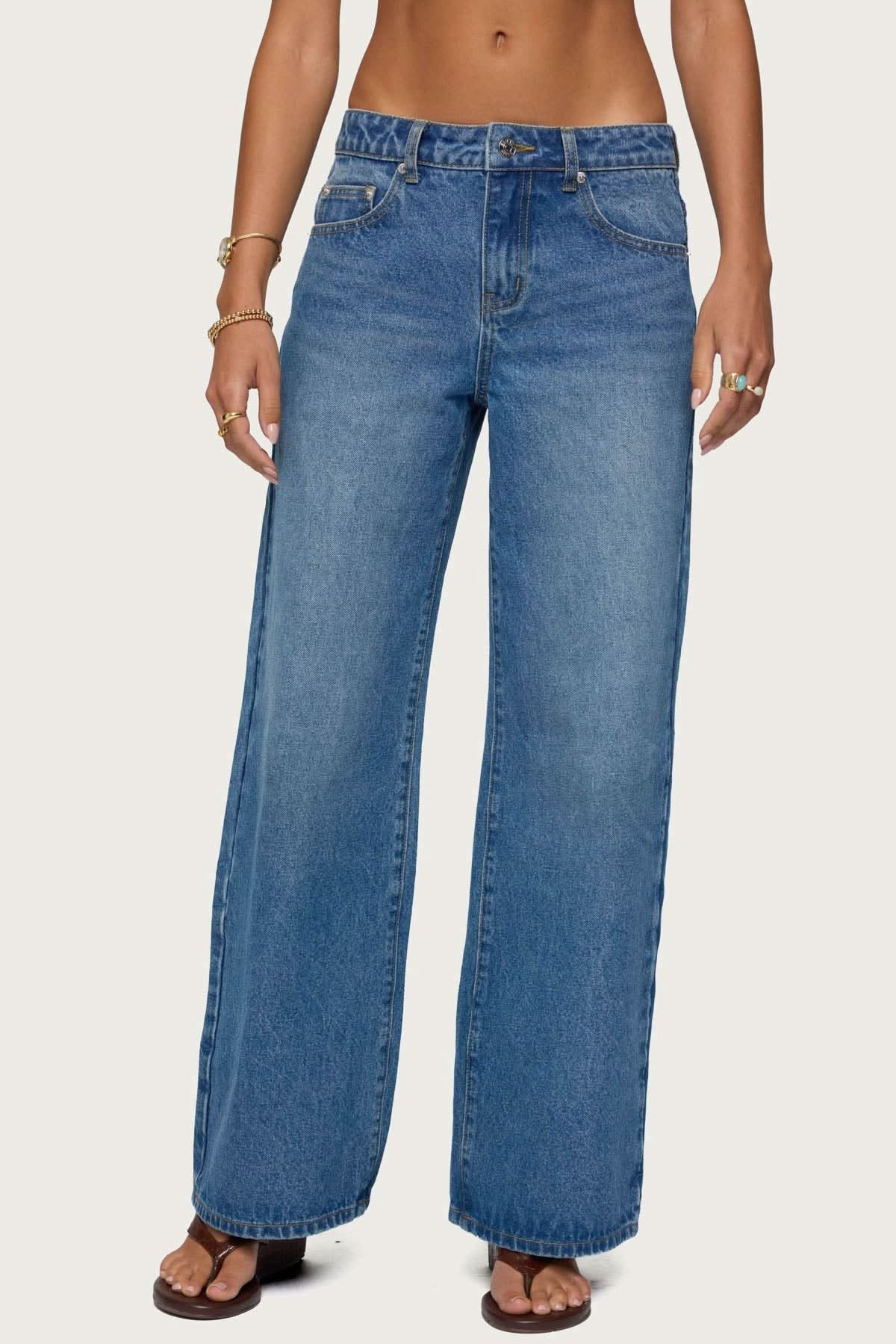 Retro – Mid Rise Jeans