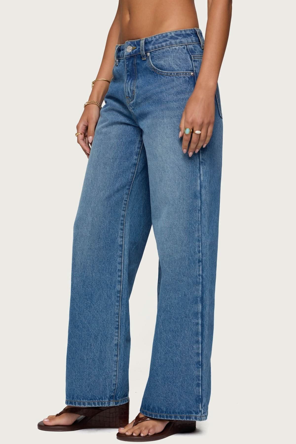 Retro – Mid Rise Jeans