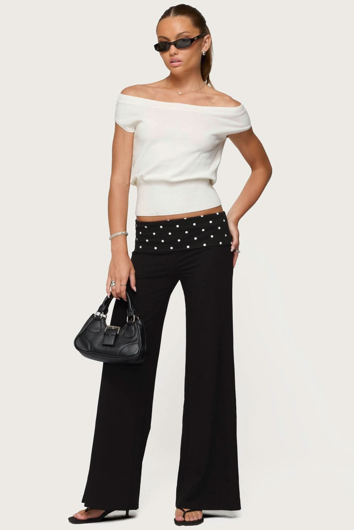 Dotty – Fold Over Pants