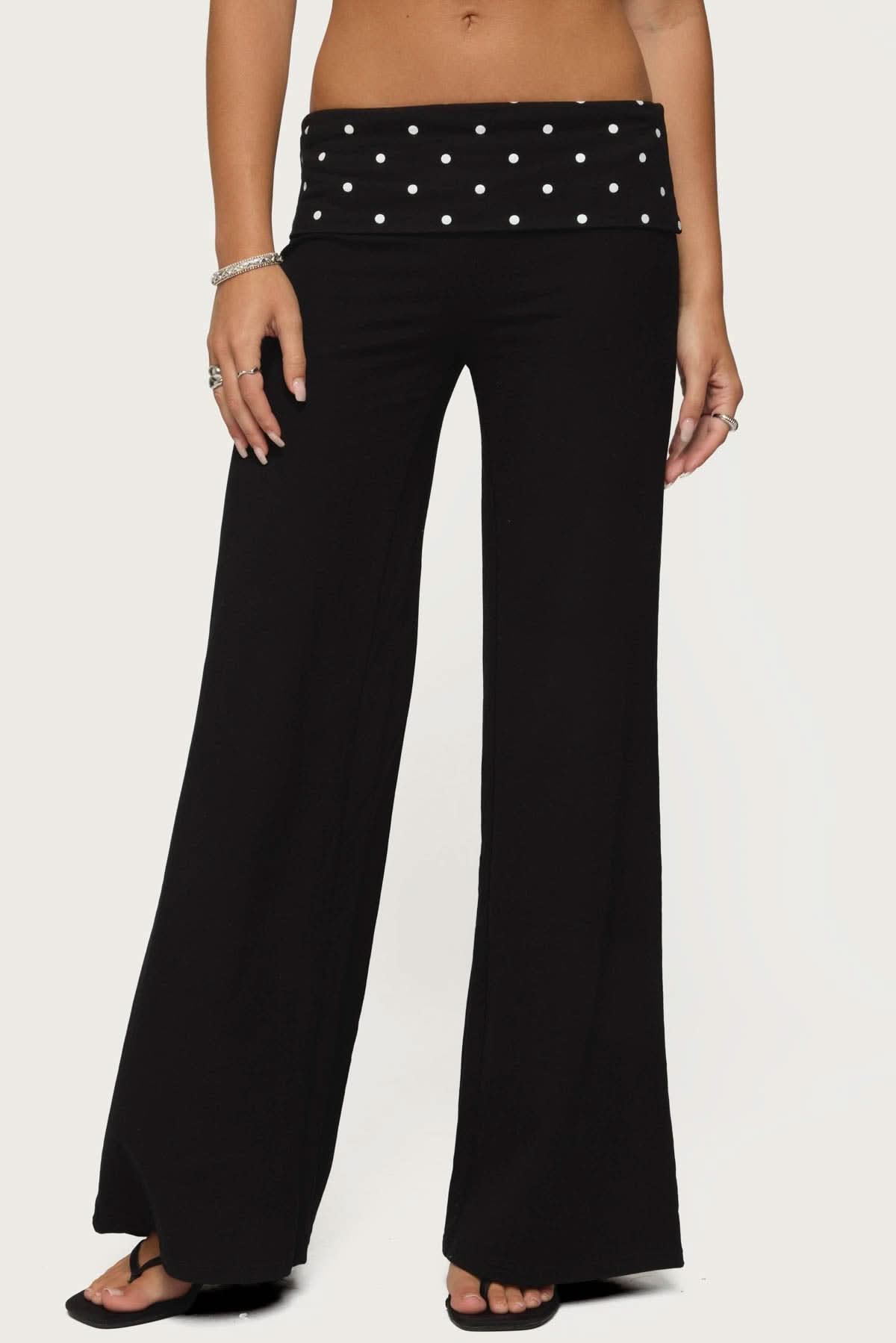 Dotty – Fold Over Pants