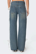 Rulebreaker – Low Rise Ribbon Jeans