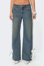 Rulebreaker – Low Rise Ribbon Jeans