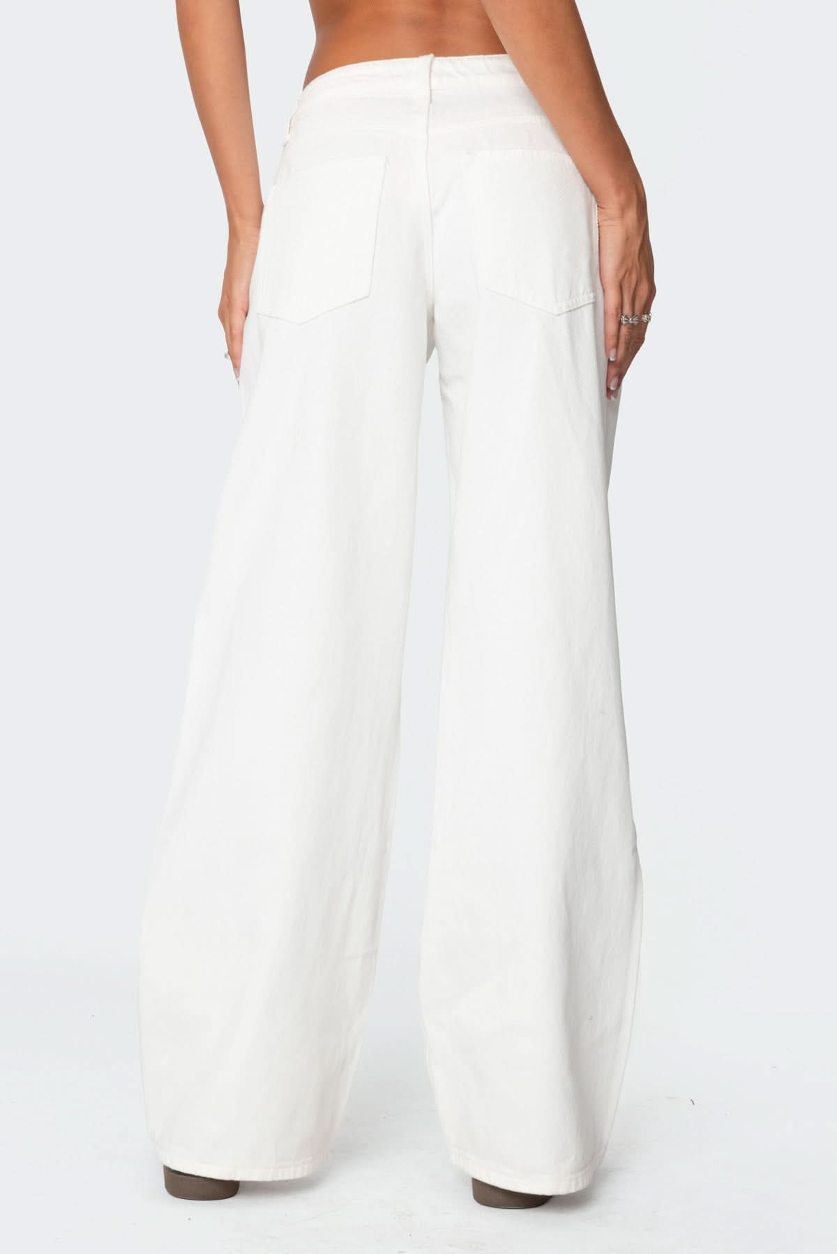 Snow Drop – Low Rise Slouchy Jeans