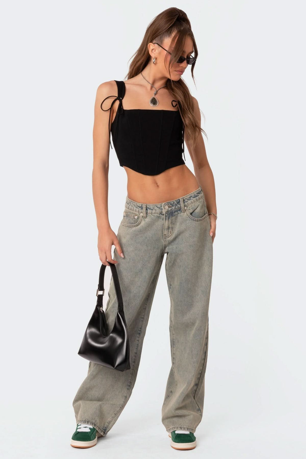 Storm – Low Rise Acid Wash Jeans