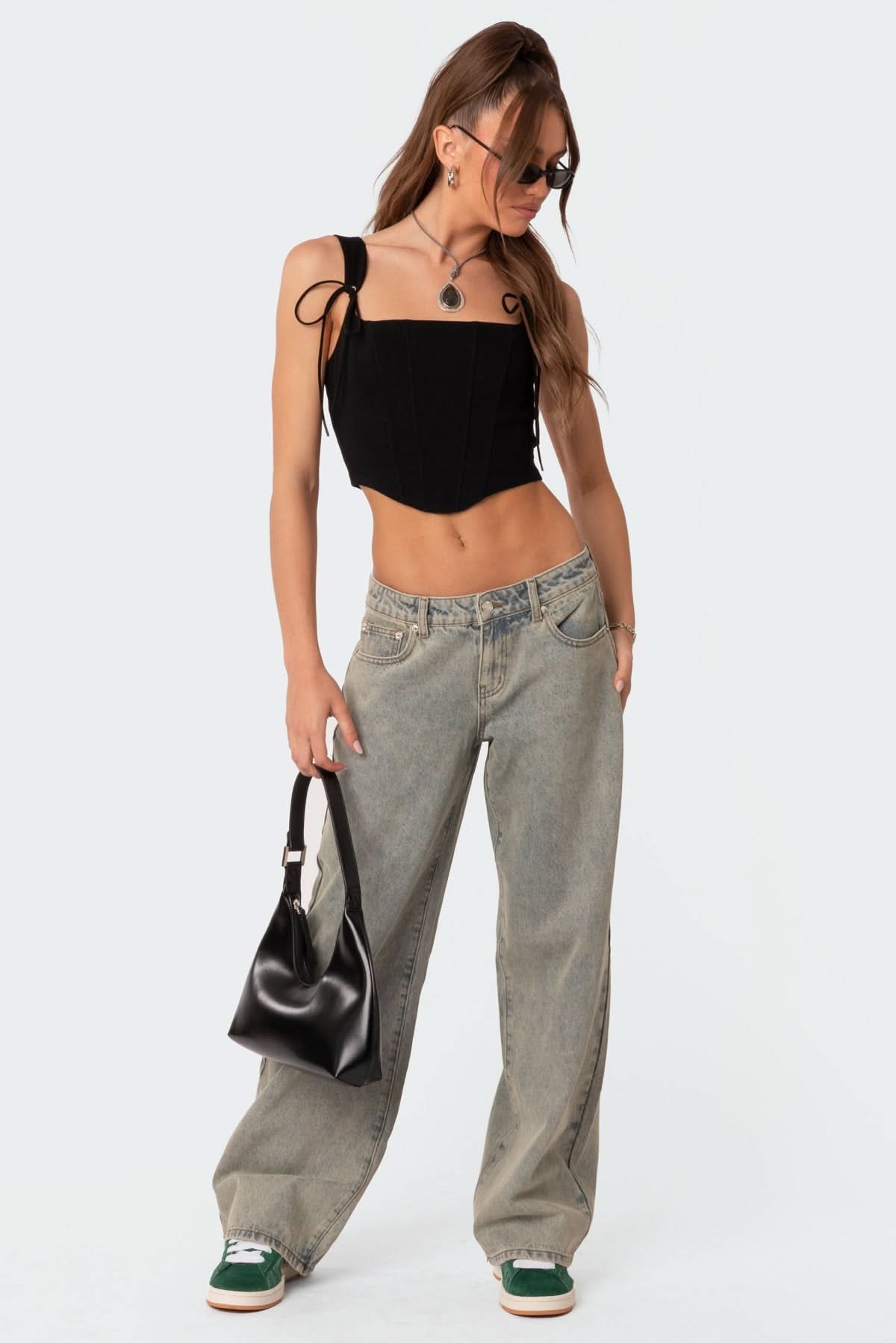 Storm – Low Rise Acid Wash Jeans