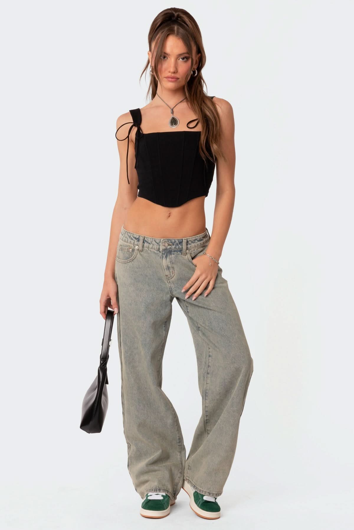 Storm – Low Rise Acid Wash Jeans