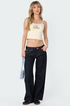 Noir – Low Rise Jeans