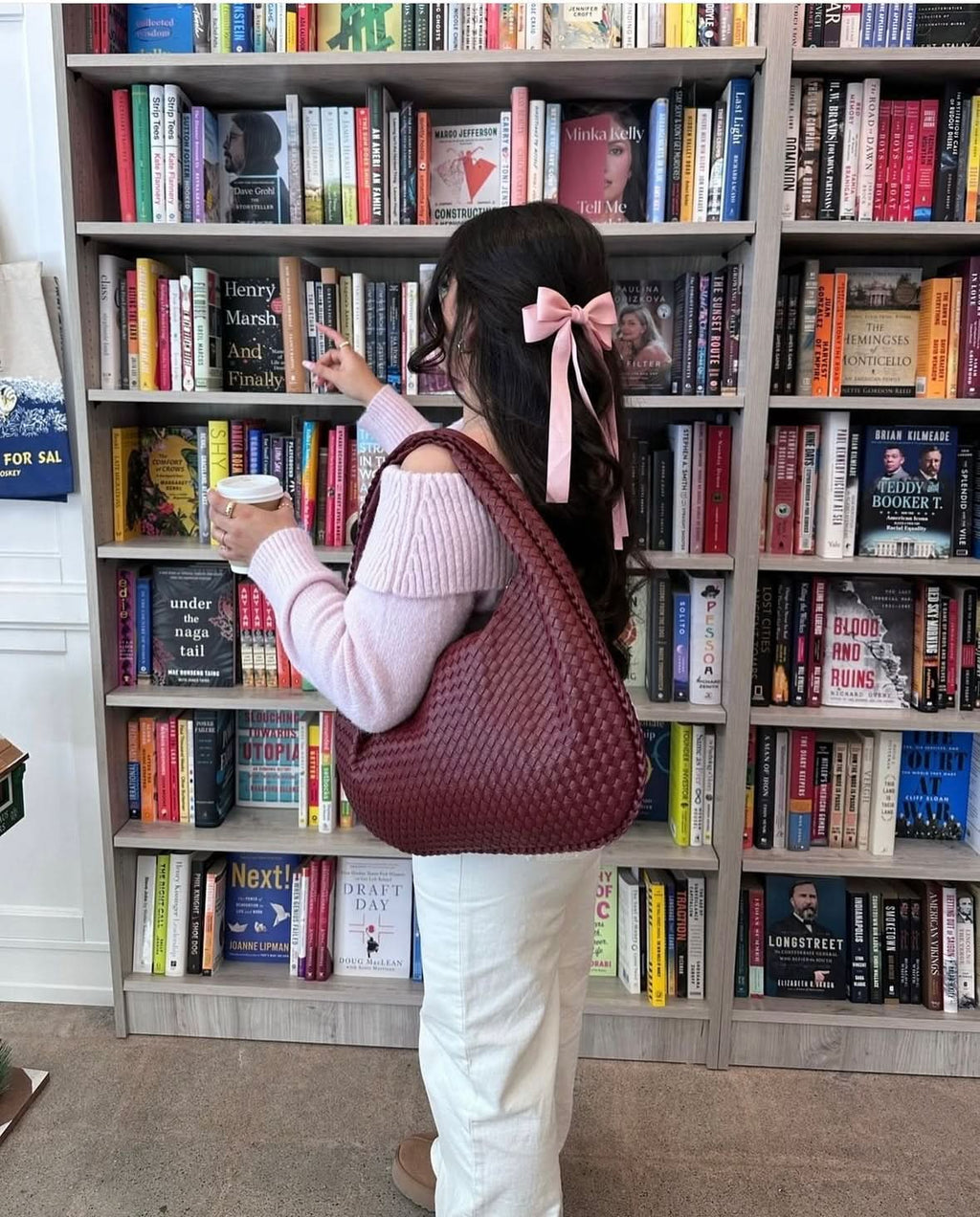 Vanta Hobo – Burgundy
