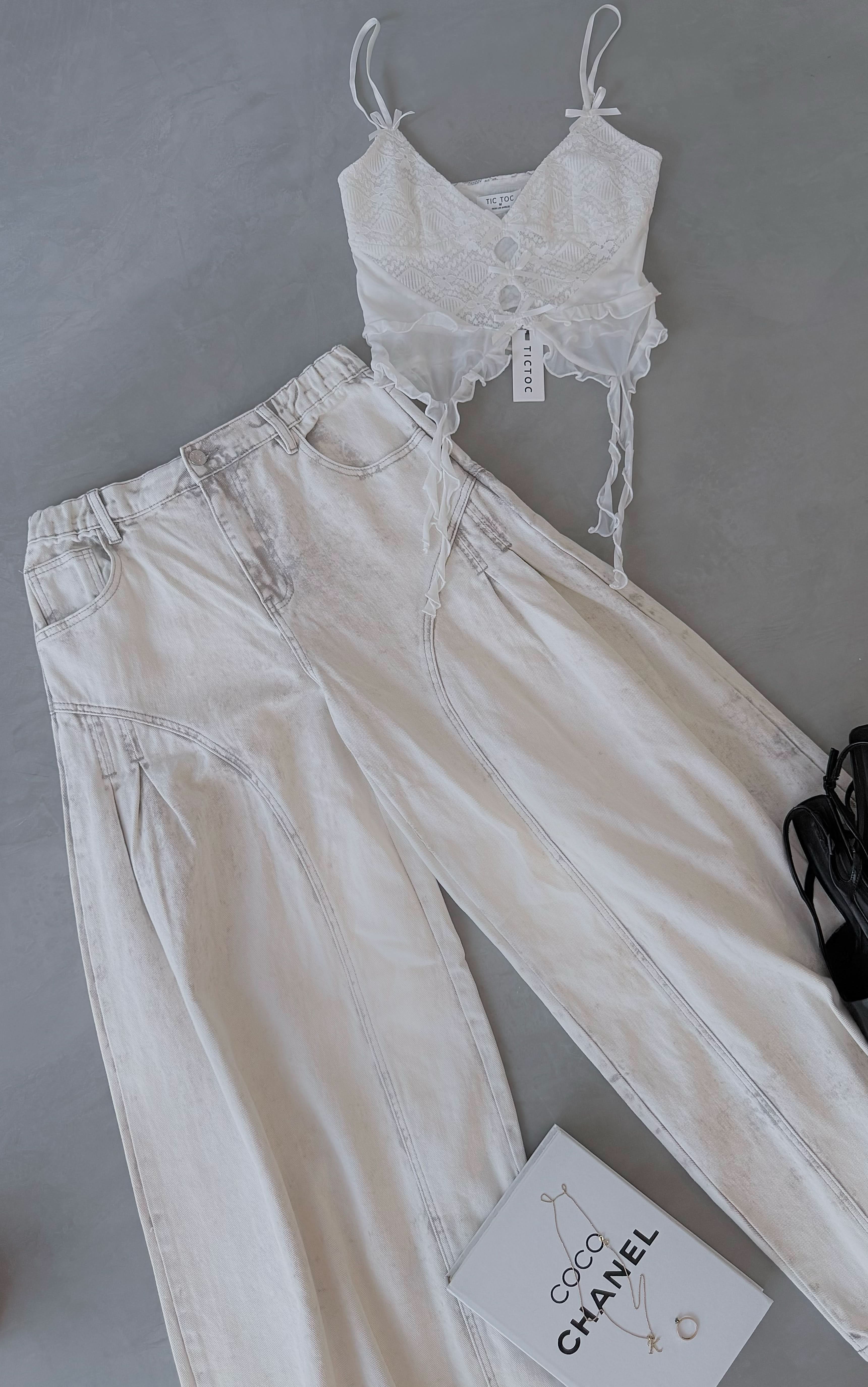Loba Blanca – Waist Snatched Jeans