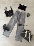 Callejera – Washed Denim Jeans