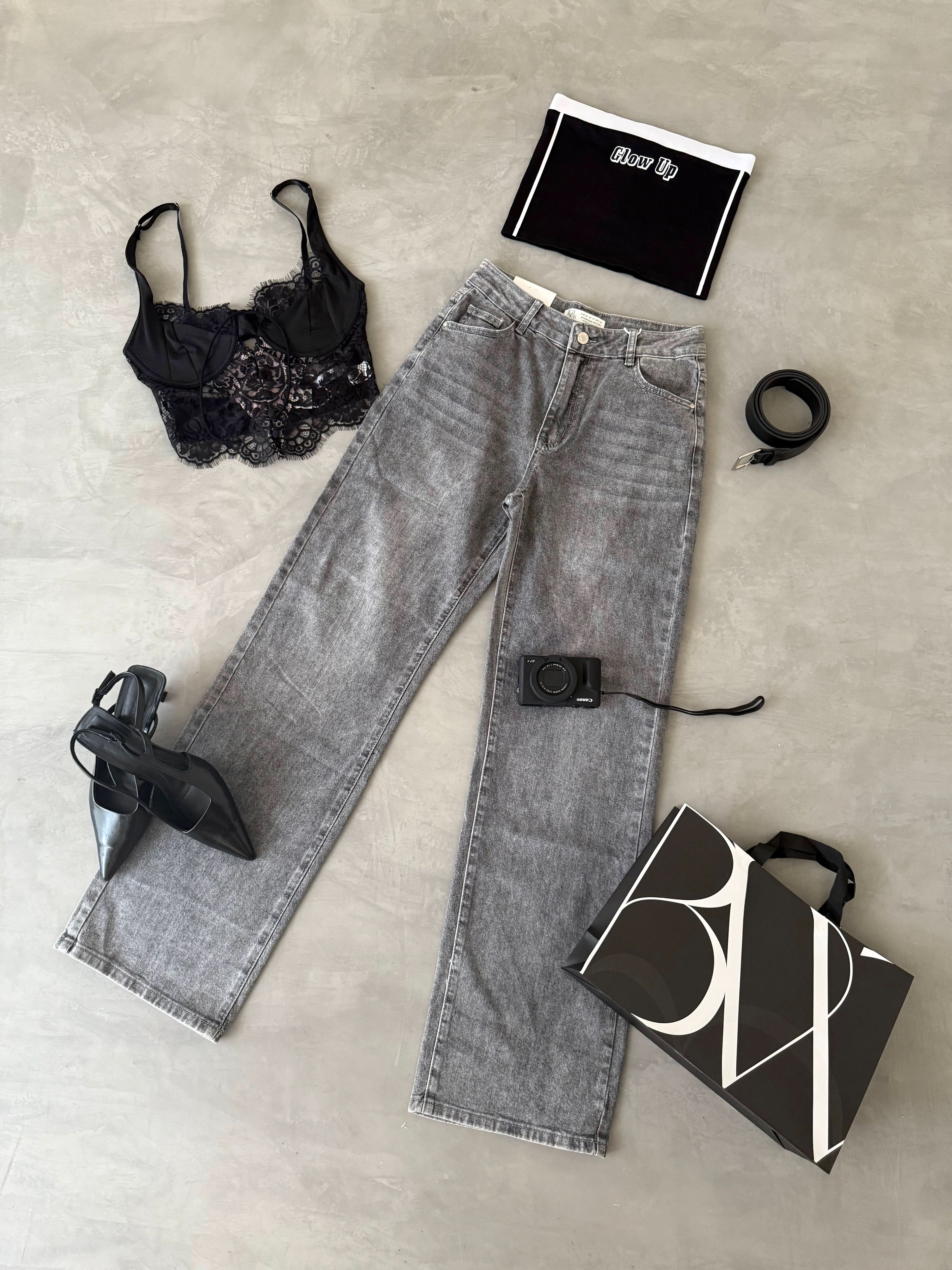 Callejera – Washed Denim Jeans