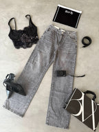 Callejera – Washed Denim Jeans