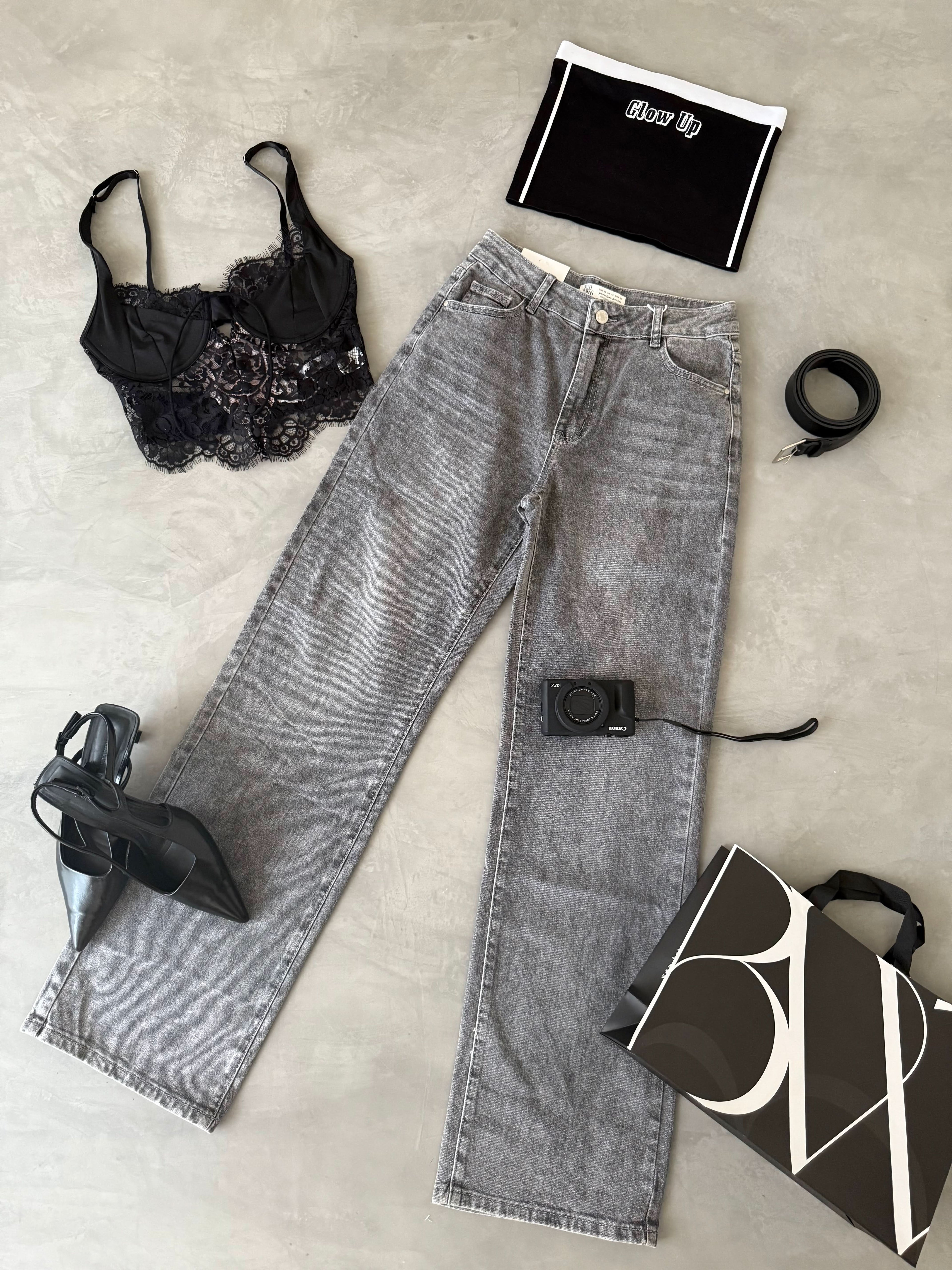 Callejera – Washed Denim Jeans