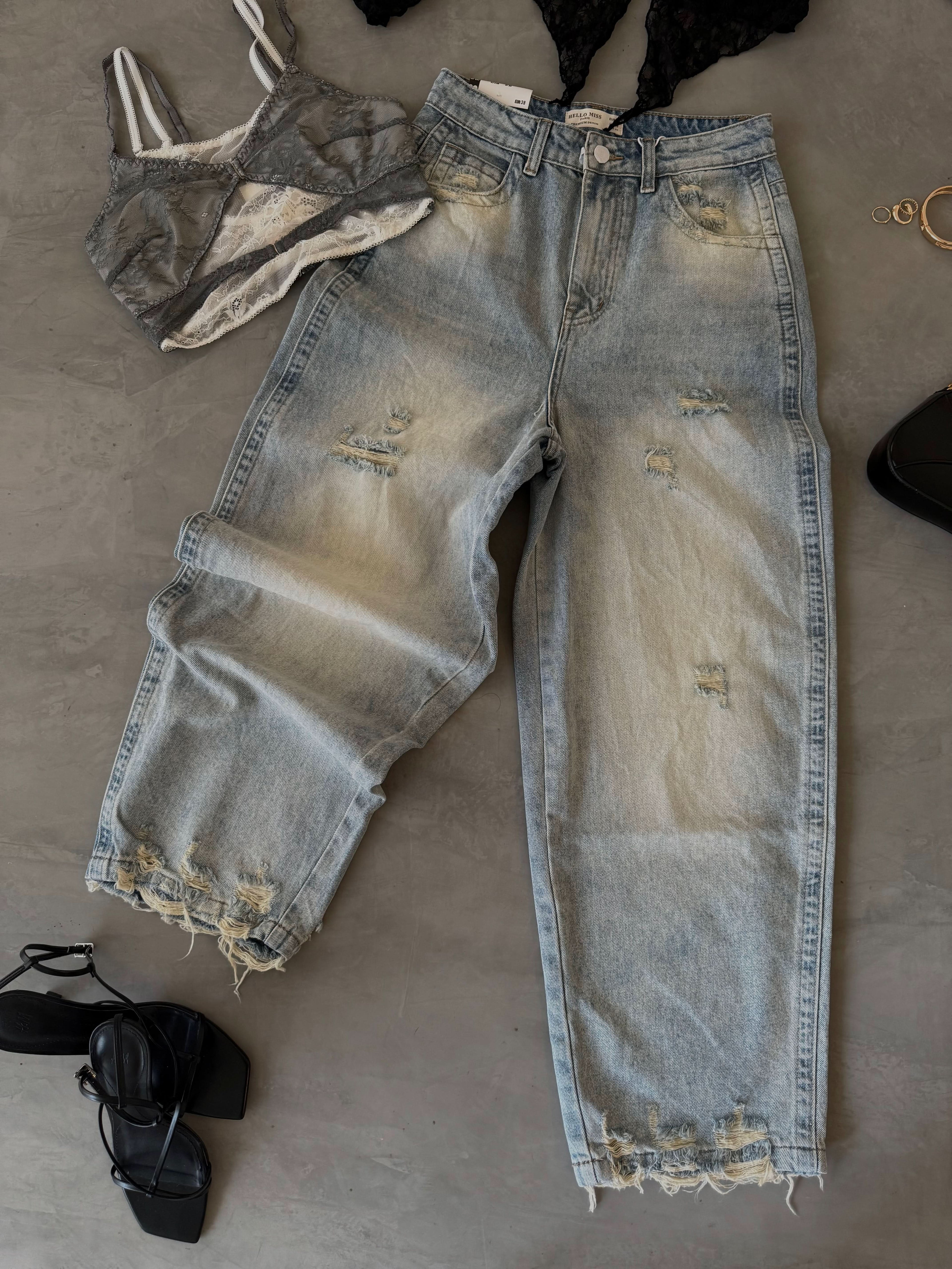 Vaquera – Mid-Rise Jeans