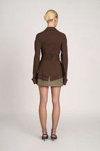 Rebecca – Tailored Wrap Shirt