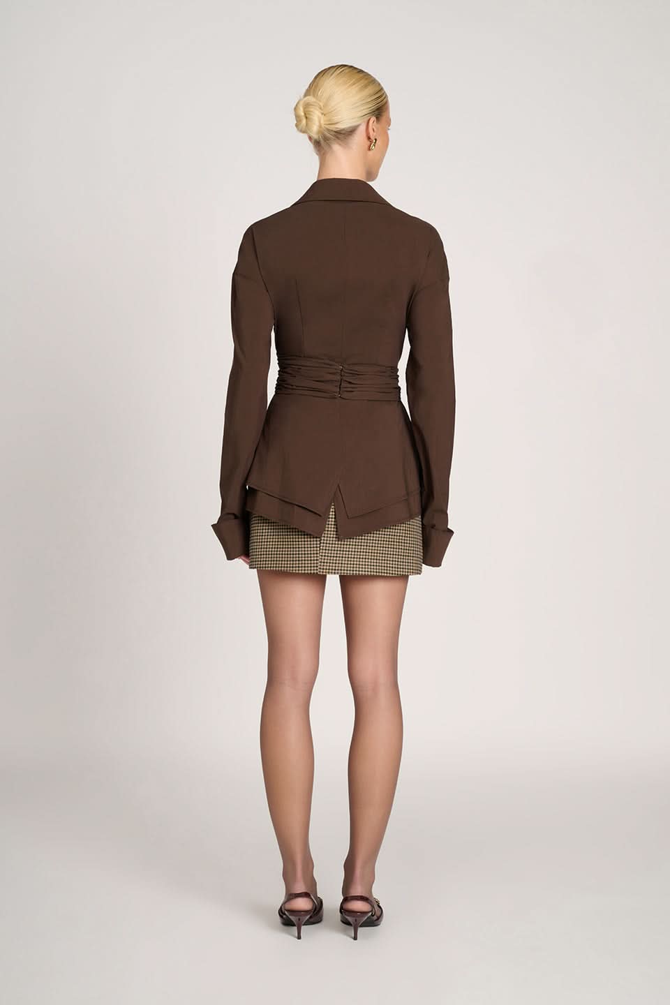 Rebecca – Tailored Wrap Shirt