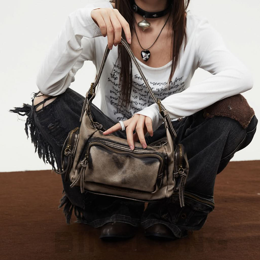 Addy Distressed – Shoulder Bag